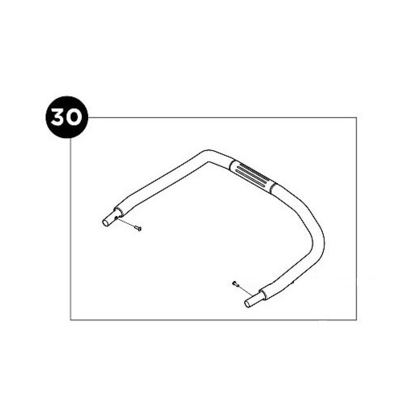Thule Chariot Double Handtag