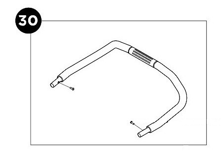 Thule Chariot Double Handtag