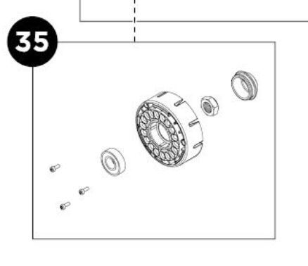 Thule Chariot Parkeringsbroms Reservdel