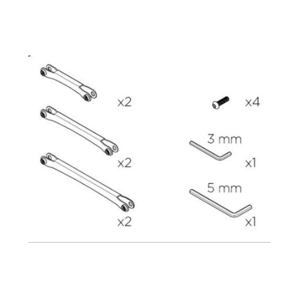 Thule Tour Rack Strut Kit