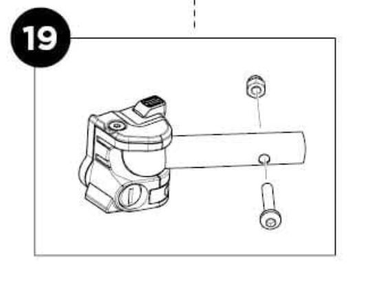 Thule Chariot Dragkrok Reservdel
