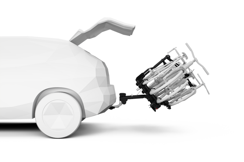 Thule EasyFold 3 Stativ 3 Cyklar