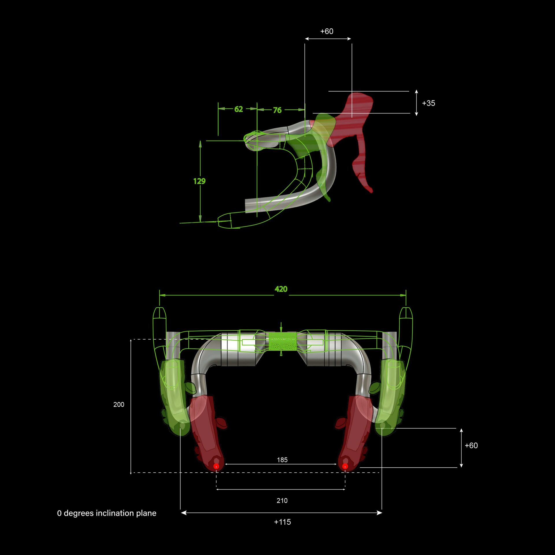 Toot Ashaa RR Carbon Landeveisstyre