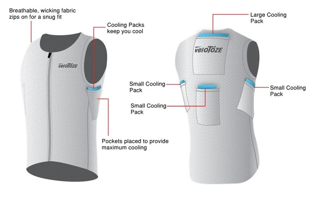 VeloToze Cooling Vest