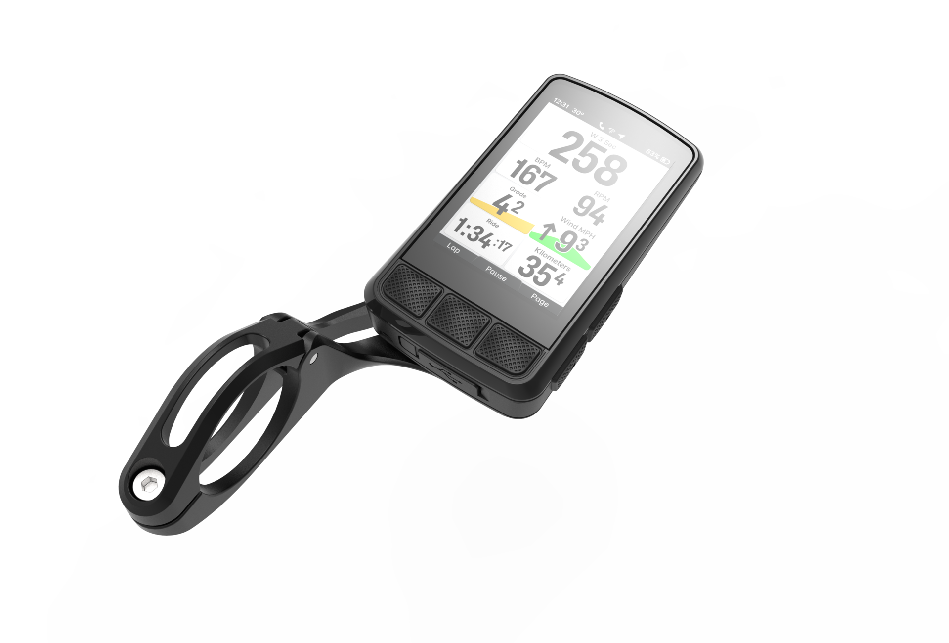 Wahoo ELEMNT Roam 3 & Bolt 3 Out. Mount