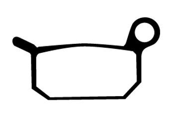 XON XBD-05A Semi Metallic Bromsbelägg