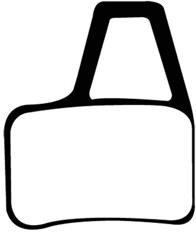 XON XBD-04C Semi Metallic Bromsbelägg