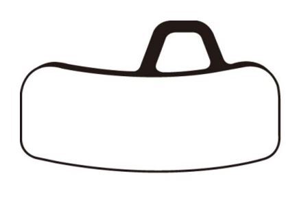 XON XBD-04F Semi Metallic Bromsbelägg