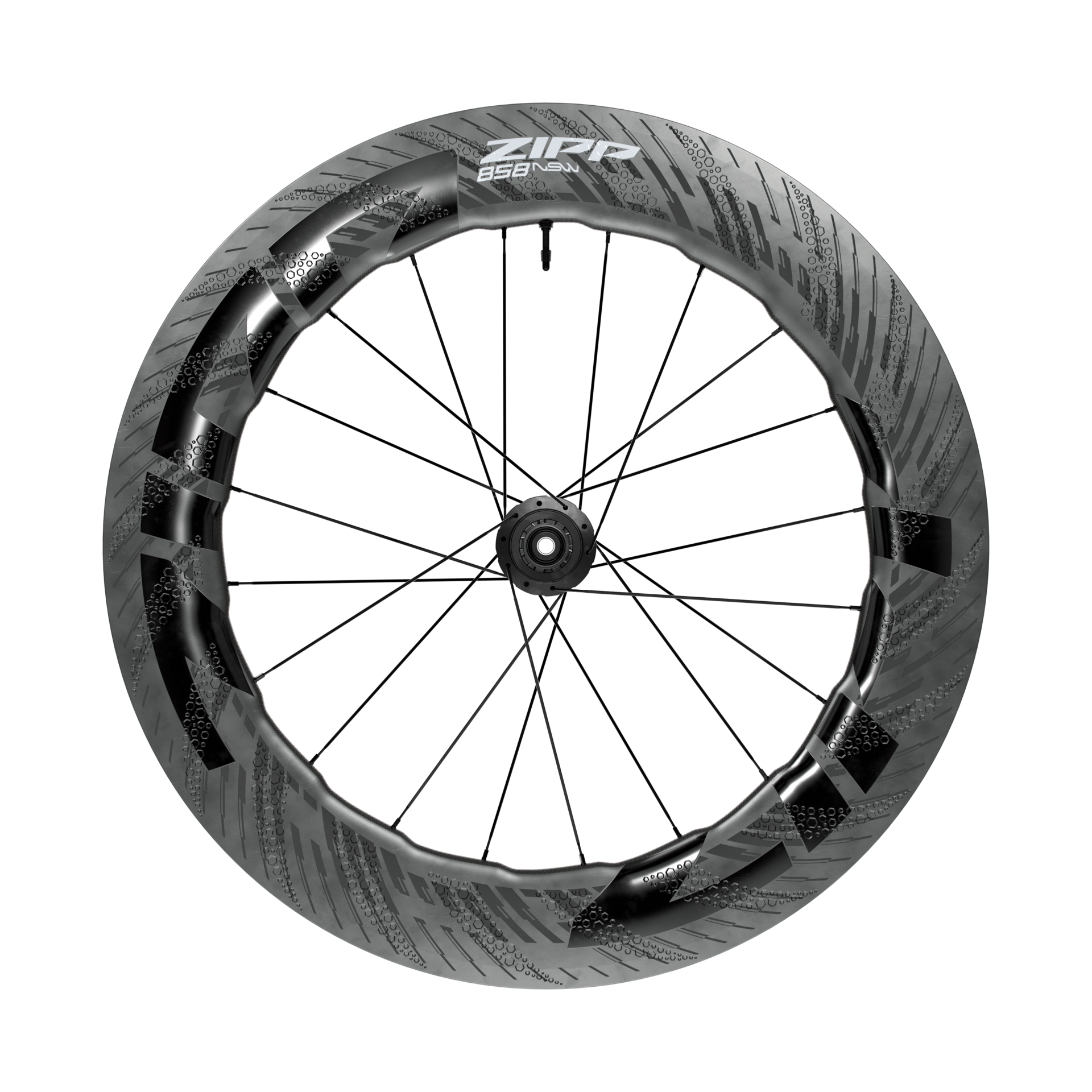 Zipp 858 NSW Tubeless Disc Bakhjul