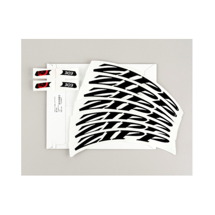 Zipp 303 Svarta Dekaler
