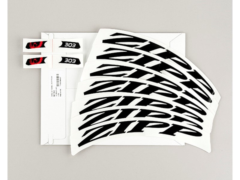 Zipp 303 Svarta Dekaler