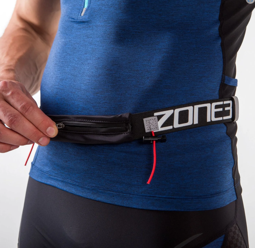 Zone3 Racebelt Lycra Pouch Bälte