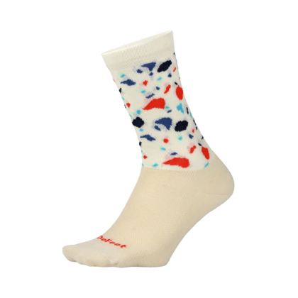 DeFeet Wooleator 6" Terrazzo Strumpor